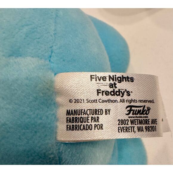 Funko Five Nights at Freddy's Freddy Fazbear Spring Colorway 8" Plush Blue - Picture 5 of 5